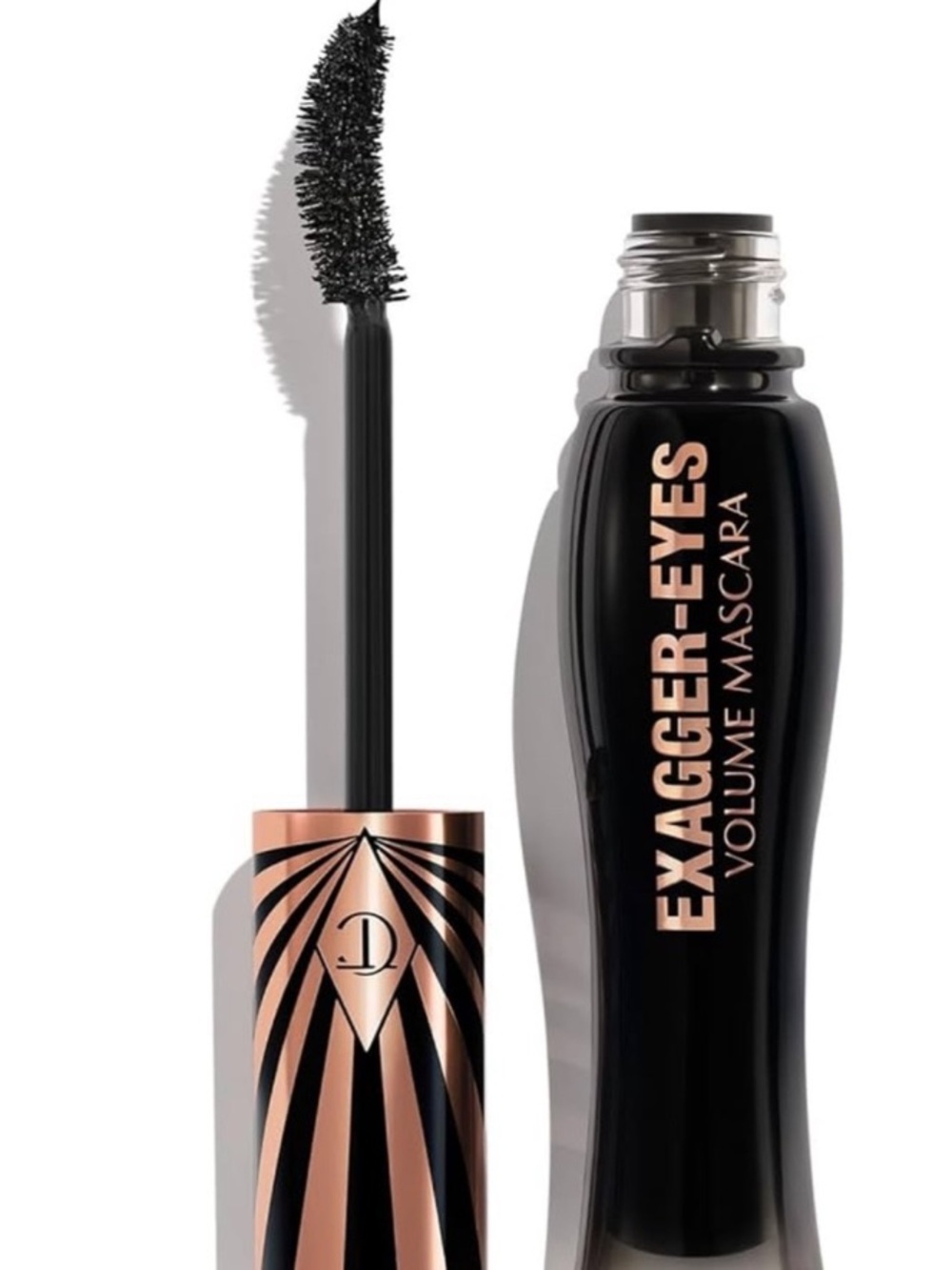 NWT Charlotte Tilbury Exagger-Eyes Volume Mascara Vitamin E Travel Deluxe 0.06oz
